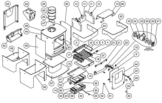 Rayburn Spares