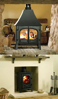 Stovax wood burning Stoves 