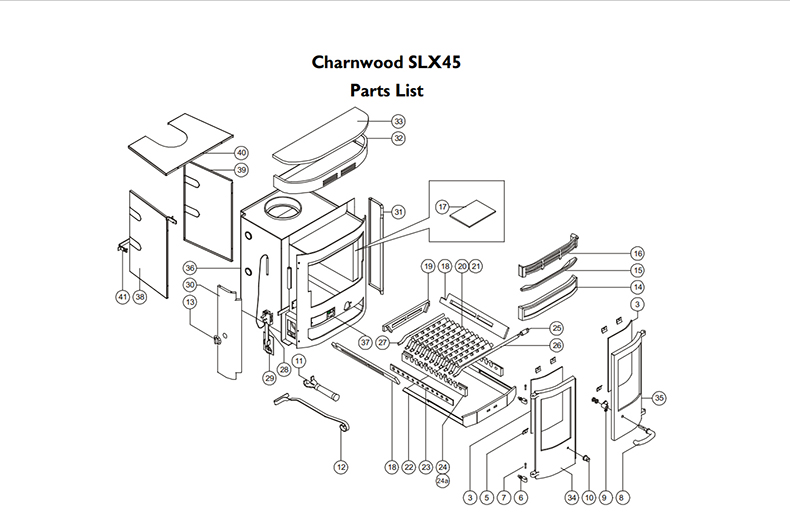Charnwood Boiler Parts