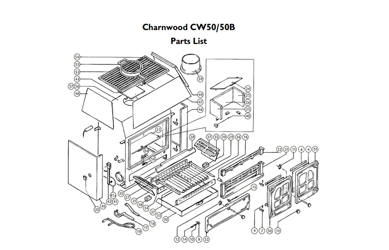 Spare Country Stove Parts